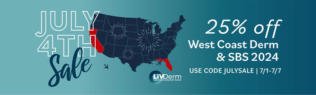 LiVDerm July 4th Sale