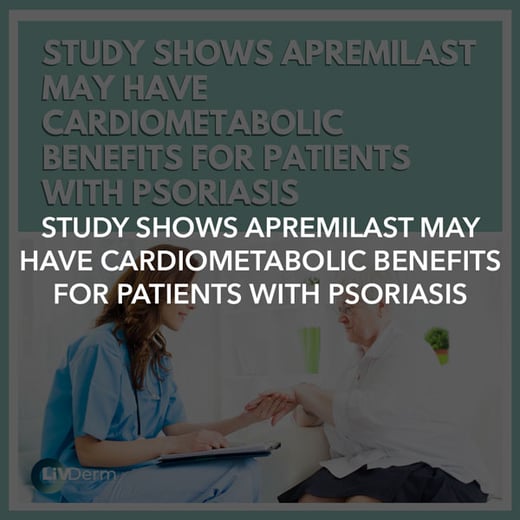 Study Shows Apremilast May Have Cardiometabolic Benefits for Patients with Psoriasis